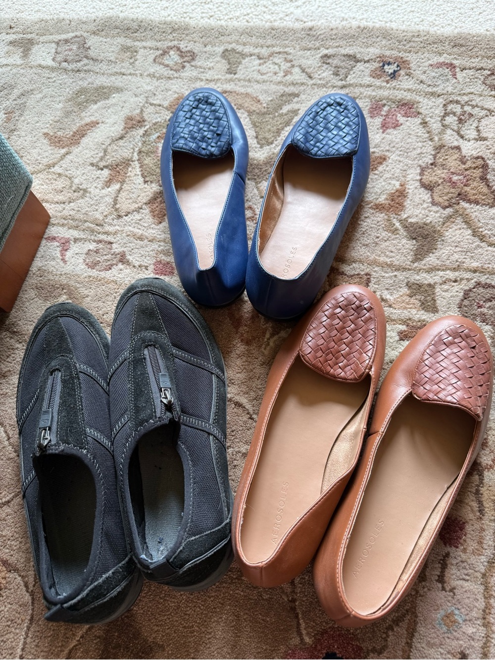 3 Aeresole (2) easy sport 1 Women's lot of size 10’shoes